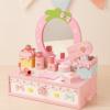 kowaku Wooden Vanity Toy Cartoon Style Dress Vanity Set Decorative Drawer view 2