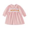 Gliswaieuznd Toddler Baby Girl Halloween Outfit Cute Ghost A-line Dress (Pink, 2-3 Years) view 1