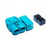 H-MTD Hybrid Connector, Dual Port H-MTD + 6-Pin MQS Female Connector, Z-Code Plastic Housing, Compatible with Rosenberger (Model 99K1HG-1CAZ5-Z) view 1