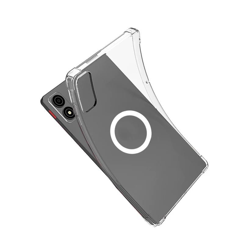 Thin Transparent Magnetic TPU Protective Case with Shockproof Reinforced Corners Accessory for iPlay80 Mini Ultra 8.8 Inch 2026 Table