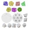 TAOMANSS Pack of 8 Silicone Epoxy Craft Home Table Decorations Dices Shape Ornaments Silicone view 2