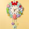 XNManaWork DIY Wall Clock Kit With Clock Mechanism, Felt Craft Set For And Adults, Non-Woven Fabric For Educational Activity, Assembly Decor(oceans) view 2