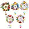 XNManaWork DIY Wall Clock Kit With Clock Mechanism, Felt Craft Set For And Adults, Non-Woven Fabric For Educational Activity, Assembly Decor(oceans) view 3