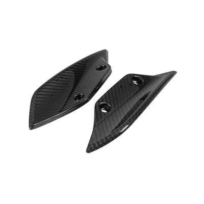 100% Real Carbon Fiber Front Fender Spoiler Winglets Fairing Carbon Fiber Side Wing Let for BMW S1000RR HP4 2009-2014