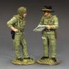 Toy Soldier Helicopter Pilot & Copilot VN162 King & Country Miniature view 4