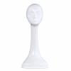 CAQYPVH Swan Head Mannequin Hairpiece Display Head Glossy White Long Neck view 1