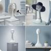 CAQYPVH Swan Head Mannequin Hairpiece Display Head Glossy White Long Neck view 3