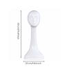 CAQYPVH Swan Head Mannequin Hairpiece Display Head Glossy White Long Neck view 4