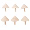 Hamwesh Wooden Spinning Top, Unfinished Paintable Wood Gyro Toy for Handicraft Birthday Party Gift Family Game, Educational Kindergarten Toys with Smooth Rounded Edges (12 Pieces) view 1