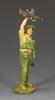 Toy Soldier N.V.A. Shouting Squad Leader VN187 King & Country Miniature view 3