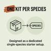 TC INSECTS Ultra Isopod Habitat Kit - Rottwood + Flake | Live Isopod Bundle Cleanup Crew | Live Arrival Nationwide! view 4