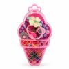 Kidsop Girls' Accessories Set in Ice Cream Case, Kit with Bracelets, Garters and Children's Jewellery Assorted view 1