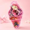 Kidsop Girls' Accessories Set in Ice Cream Case, Kit with Bracelets, Garters and Children's Jewellery Assorted view 2
