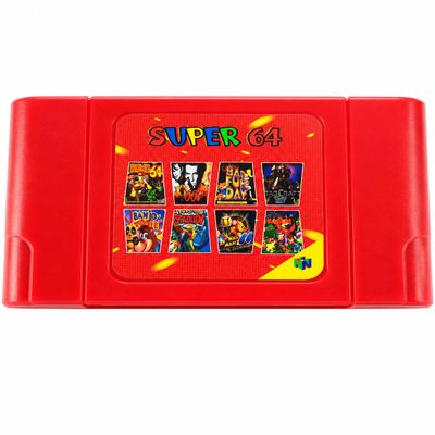 Super 64 Plus 340 in 1 Multi Game Cartridge for Nintendo N64