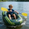 Zkbszn Easy Carry Inflatable Boat for Comes with Hand Fan Paddle and Storage Bag Tiny Inflatable Dinghy view 2