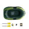 Zkbszn Easy Carry Inflatable Boat for Comes with Hand Fan Paddle and Storage Bag Tiny Inflatable Dinghy view 3