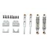 RC Spare Part Compatible with MN82 LC79 MN82S MN82T 1/12 RC Car Upgrade Parts Accessories Metal Rear Axle Link Rod and Shock Absorber Set(Silver) view 1
