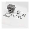 LUZDYJMG Cylinder Set Piston Assembly Kit Ring Fit for CG520 Parts CG430 Brush Cutter(44mm pistion) view 2