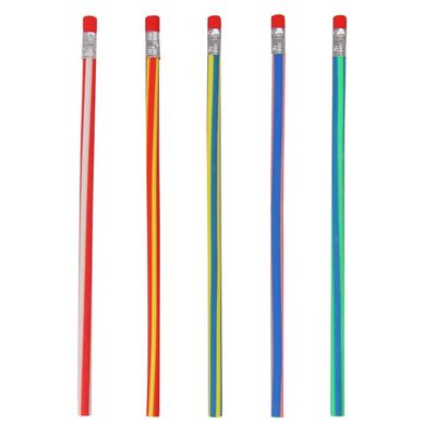 Briolaine Flexible Pencils Soft Bendy Pencils with Eraser for Students Children Creative Stationary Supplies 50 Pcs, Home Decorations
