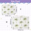 Hezely Watercolor Palm Trees Nursing Cover Breathable Privacy Breastfeeding Apron view 3
