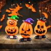 DalVick Walking Pumpkin Wind Up Toy, Halloween Clockwork Decorations, Party Favor Fillers, Girls Birthday Halloween Wind Up Toy view 2