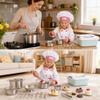 16Pcs Stainless Steel Pots & Pans Playset,Premium Mini Play Kitchen Accessories & Cooking Utensils with Storage Box,Easy Storage & Portability view 4