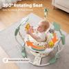 TODECARE 3-in-1 Baby Jumper Activity Center with Music, Lights, Green view 4