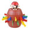 Elysianjoy Large Pirate Barrel pop-up Game, a Fun Action Toy Suitable for Children Aged 4 and up, Includes Colorful Swords. view 1