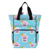 Amooorous Baby Bag for Girls & Boys Diaper Bags For Baby Girl Boy Cartoon Cute Blue Stars view 1