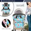 Amooorous Baby Bag for Girls & Boys Diaper Bags For Baby Girl Boy Cartoon Cute Blue Stars view 4