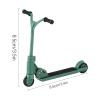 Finger Scooter | Professional Y Head Finger Scooter | Miniature Skateboards Sliding Fidget Toys | Foldable Desktop Fingertip Exercise Toy for Kids Adults Birthday Holiday Presents (Green) view 2