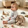 RXDOLL Reborn Baby Dolls Silicone Vinyl Full Body Boy 20 inch Realistic Newborn Baby Doll Blonde Hair Real Looking Reborn Dolls Lifelike Babies Boy Doll for Kids 3+ or Collectors view 3