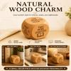 QKGHBPN Wooden Reading Decision Dice Natural Wood Dice with Engraved Book Lover Quotes Book Club Games Funny Bookish Gifts for Women Men Readers Teachers Librarians Writers Bookshelf Desk Decor(4pcs) view 4