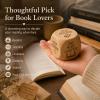 Wooden Reading Decision Dice 6 Sided Bookish Reading Dice for Fun Reading Time, Reading Choice Maker Game, Wooden Book Dice for Book Lovers, Bookworms, Readers & Literary Gift (1pc) view 4
