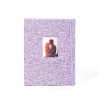 Cotton Linen Photo Album Business Card Stamp Ticket Storage