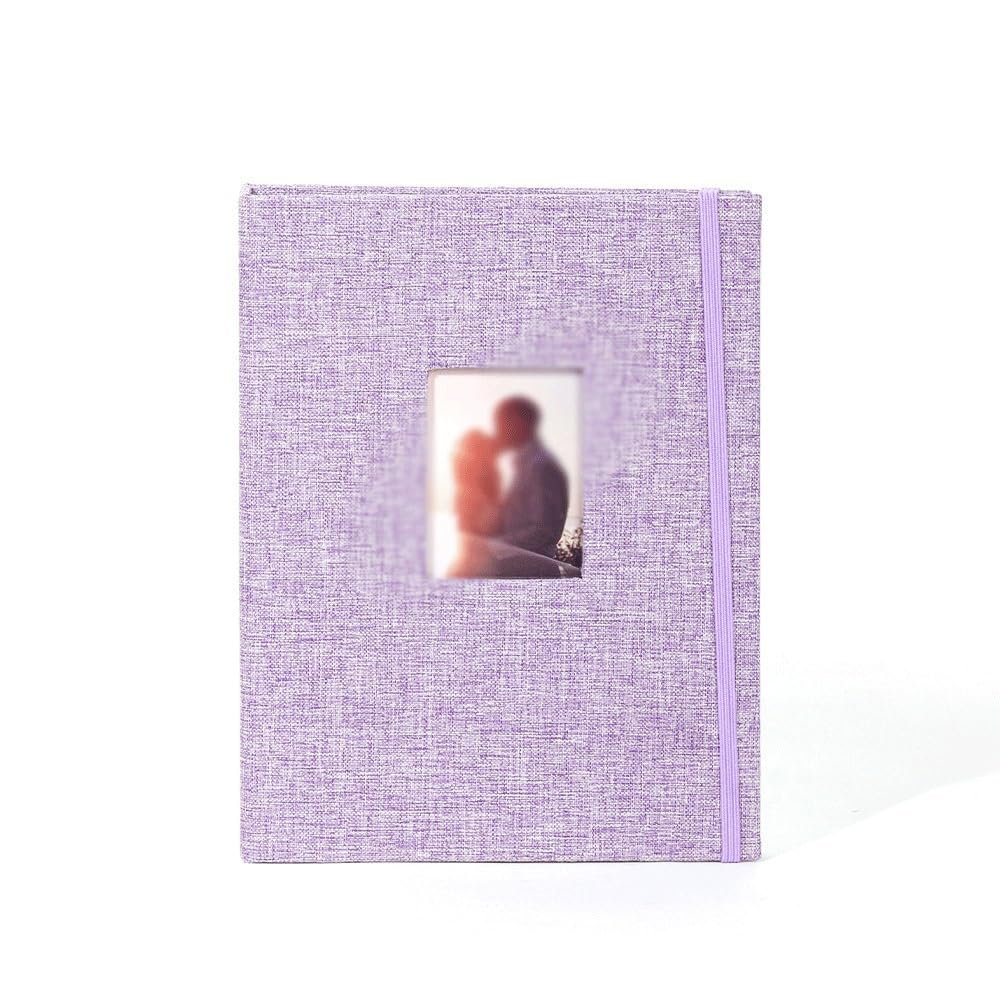 Cotton Linen Photo Album Business Card Stamp Ticket Storage