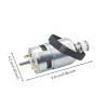 Gralara Timing Belt Kit Compact Timing Belt Pulley Metal Spindle Drive Pulley, 795 Motor + 5MM Pulley + 78XL Belt view 4