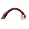 Exact Replacement for jst XH Connector Kit (10 Sets) 2/3/4 Pin Male Female Socket with 200mm 24AWG Wires, for Electronics Repair & Maintenance(2 Pin) view 1