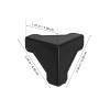 Anneome 100 Pcs Plastic Carton Packing Corner Protectors, Furniture Packing Corner Guards Simple Operation, Black Plastic Material to Prevent Furniture Damage, for Shipping and Packaging view 2