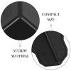 Anneome 100 Pcs Plastic Carton Packing Corner Protectors, Furniture Packing Corner Guards Simple Operation, Black Plastic Material to Prevent Furniture Damage, for Shipping and Packaging view 3