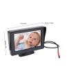 ToysCentral Basics Baby Car Camera 4.3 Inch HD Night Vision Car Baby Monitor, 140 Wide Angle with Display Adapter for Rear Facing Seat Safety view 2