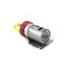 CNC Aluminum Electric Fuel Gasoline Pump Smoke Kits Gear With Mounting Bracket For RC Model view 3