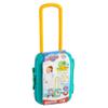 Fun Express 9 1/2" x 14 1/2" Candy & Ken Rolling Luggage Plastic Doctor Play Set - 11 Pc. view 2