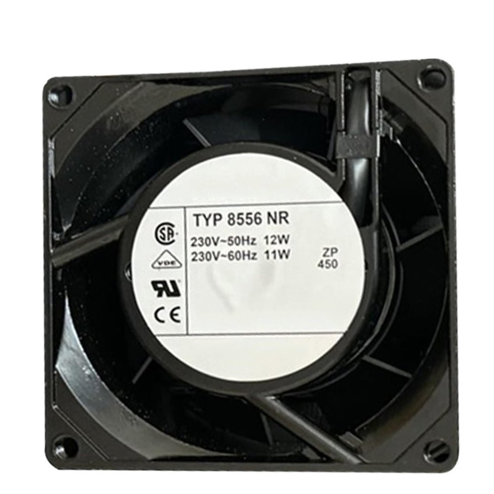 TYP8556 80X80X38CM 230V 12W Double Ball Bearing Fan
