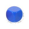 ibasenice 100pcs 16mm Blank Dice - 16mm/0.6'' Acrylic 6-Sided DIY Dice Cubes for Educational Math Teaching, and Party Favors - Board Game Replacement Pieces view 2