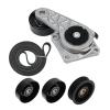 Serpentine Belt Drive Component Kit Tensioner Pulley 90K-38274A Compatible for Ford F150 F250 F350 Explorer Lincoln Navigator view 2