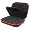 Beavorty Compact Dice Organizer Bag with Dual Compartment and Mesh Pocket Synthetic Fiber Dice Holder Case for Table Game and Local Event Accessories view 1