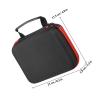 Beavorty Compact Dice Organizer Bag with Dual Compartment and Mesh Pocket Synthetic Fiber Dice Holder Case for Table Game and Local Event Accessories view 2