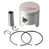 CCXTOTOM Oversize Piston Set and Ring Compatible with 60HP 70HP Outboard Motor 6H3-11635-01-00 6K5-11601-12 72.25mm 0.25mm O/S view 3