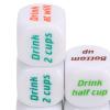 Mtlavishness English Wine Order Dice 12PCS Plastic Dice Set for Party Games Lightweight and Durable Dice Props for Bar Home Birthday and Private Parties Easy to Read English view 4